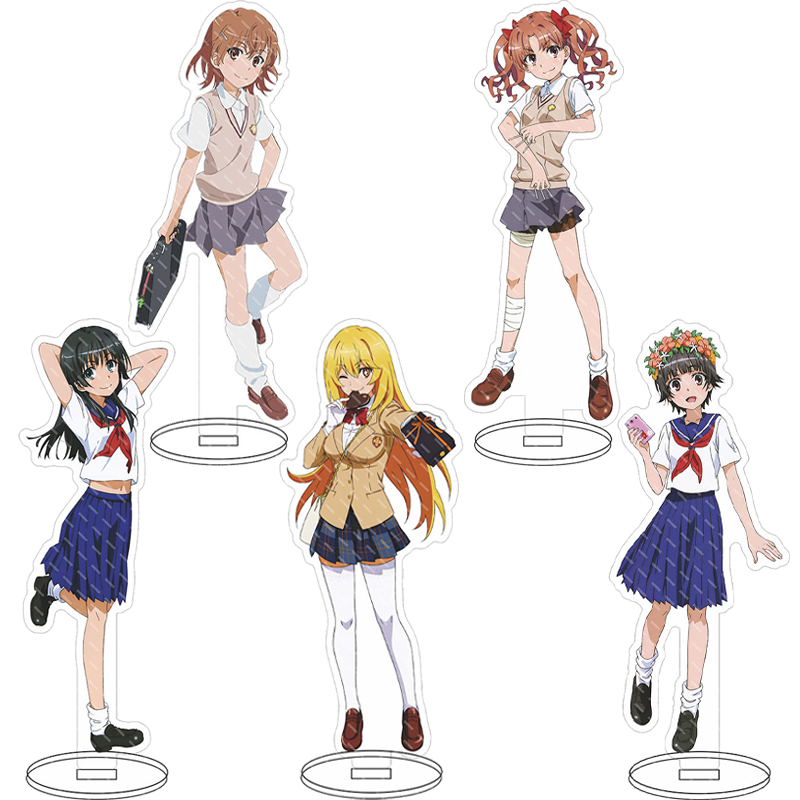 Figma Stand Set - 16CM Anime Figuur Een Bepaalde Wetenschappelijke