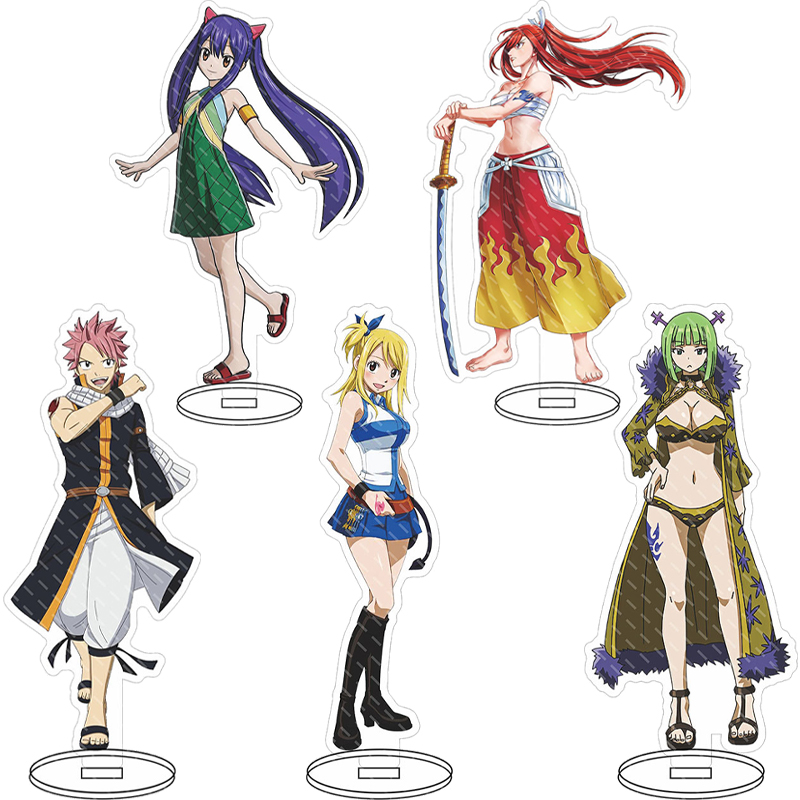 Figma Stand Set - 16CM Anime Figuur FAIRY TAIL Natsu
