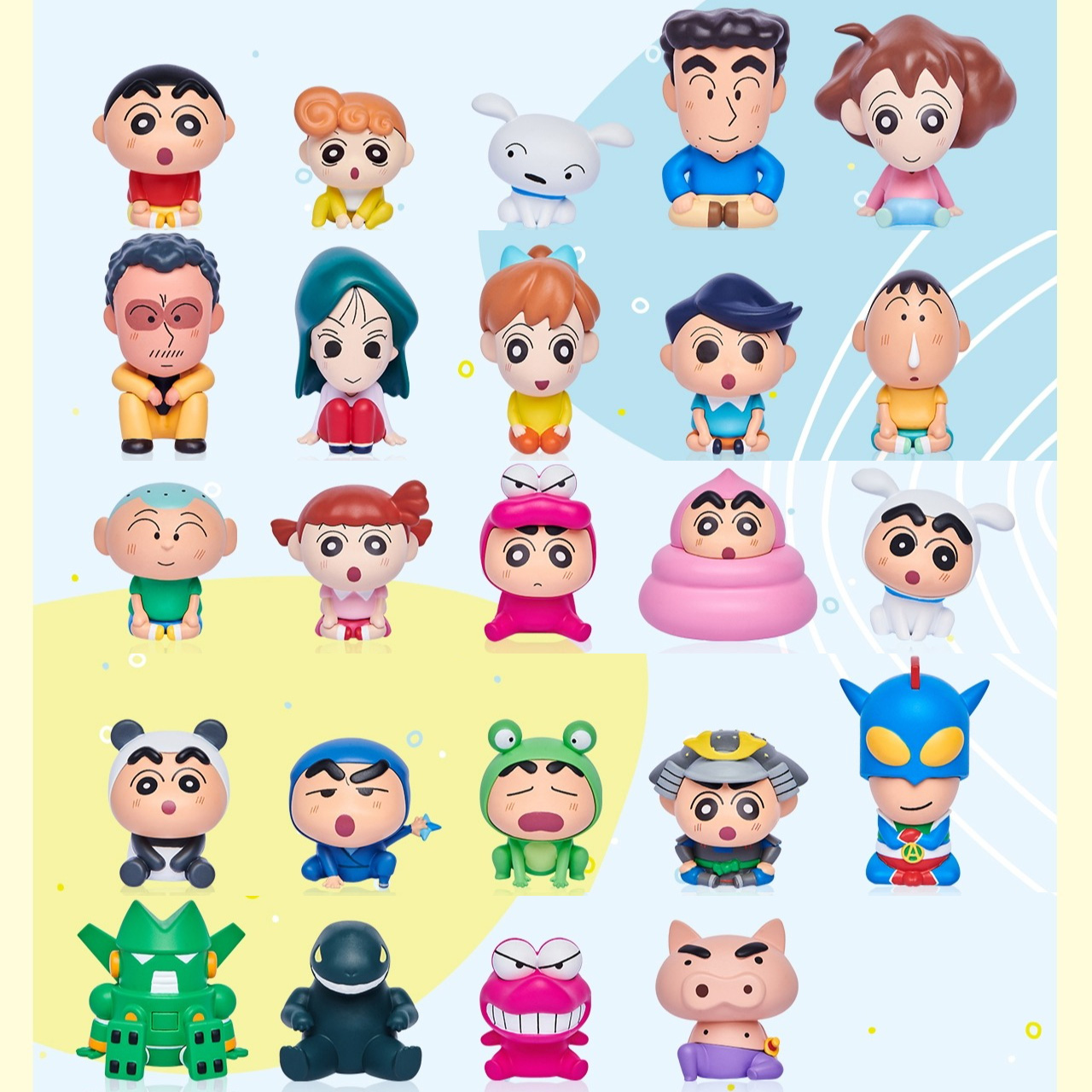 Capsule Toy Gashapon - Shinnosuke Nohara Family Figures Shinchan Gashapon