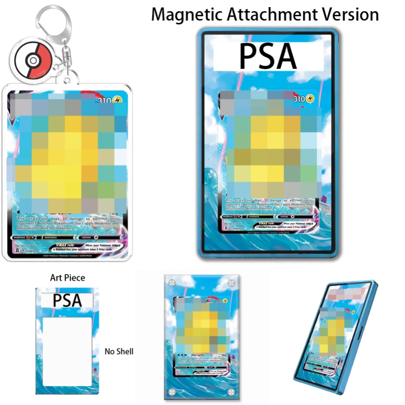 Display Case Acrylic - Kunstvoorwerp voor Pokémon-feesten Surfing Lightning Mouse