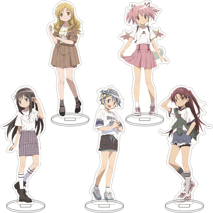 Figma Stand Set - 16CM Anime Figuur Puella Magi Madoka