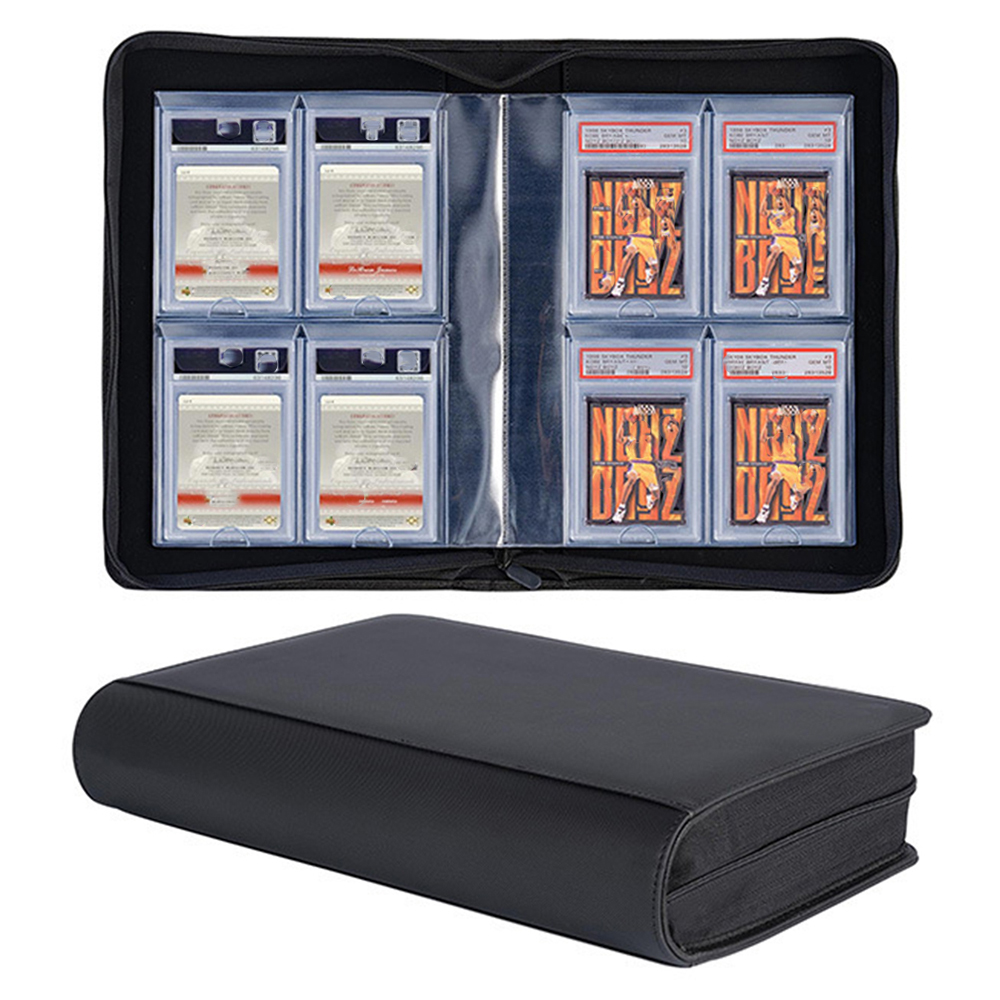 Trading Card Binder - Gegradeerde kaartenmap geschikt voor 40 PSA-slabs,