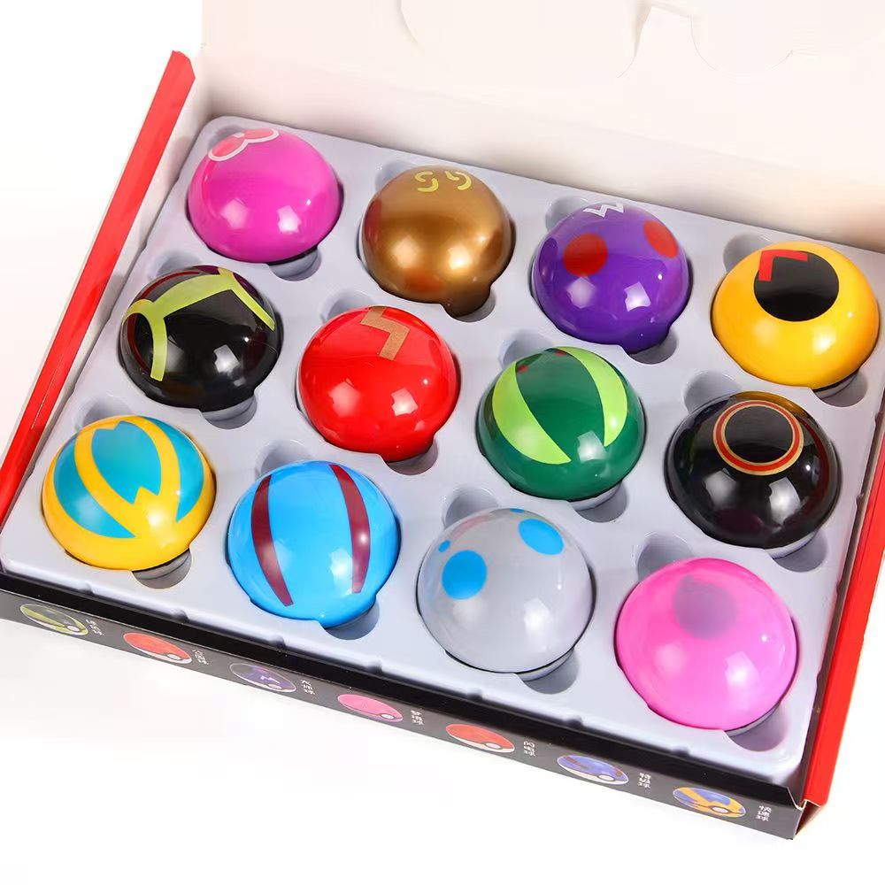 Vinyl Figure Blank - Pokemon Figuur 12 stks/set Poké Ball