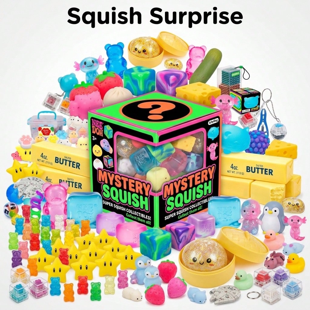 Mystery Box Blind Bag - Schattige Basic Squishy Blind Box –