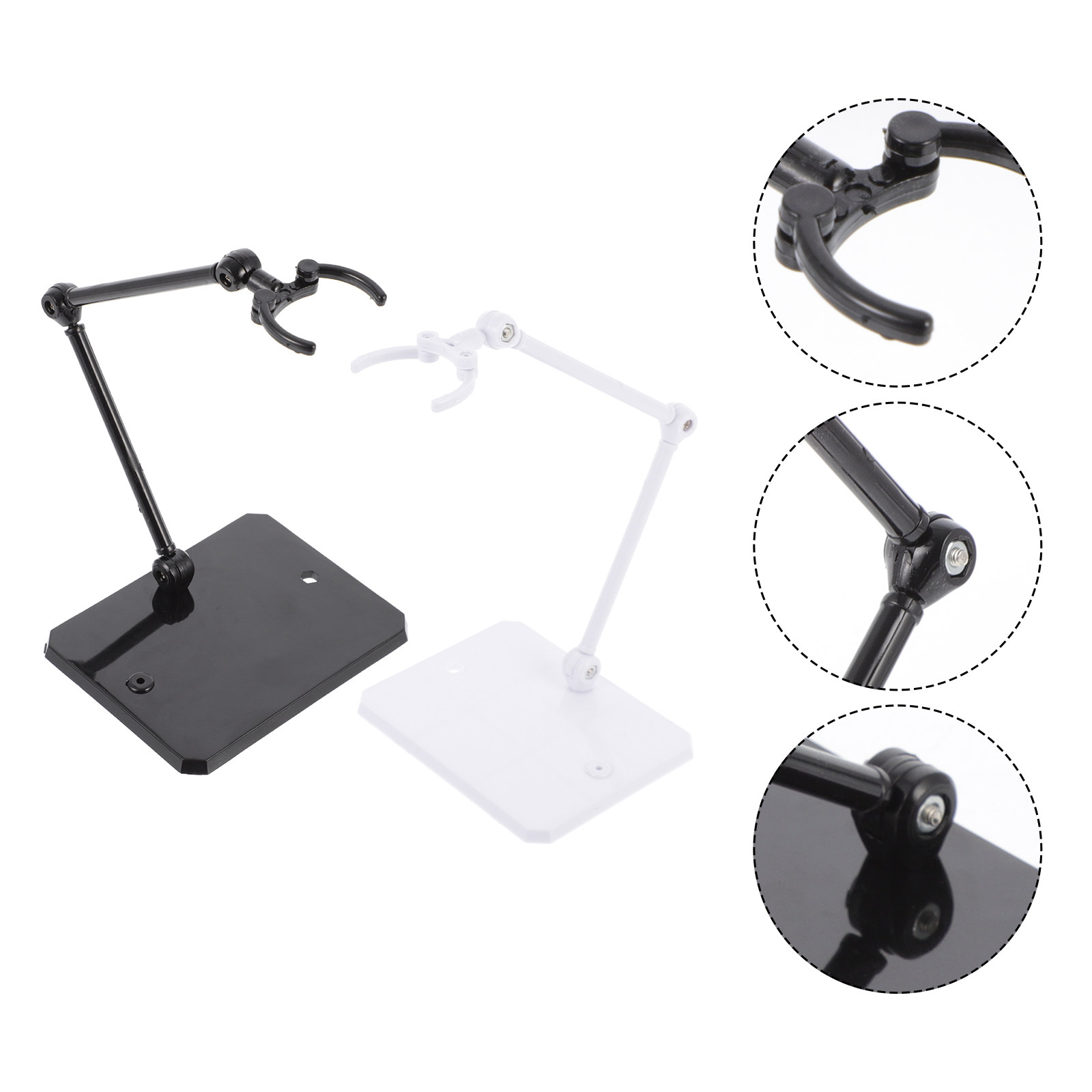 Action Figure Stand - 2-delige, zeer stabiele actiefiguurstandaardset, plastic displayrek