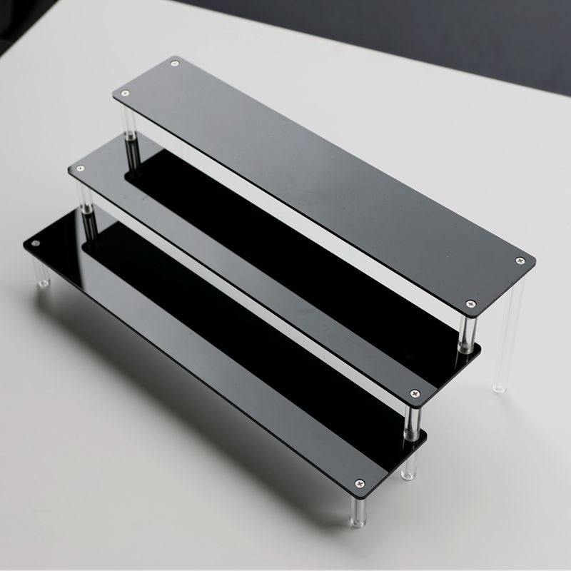 Pop Display Shelf - Zwart Acryl Display Plank Stand voor