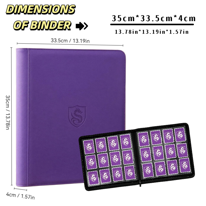 Premium kaartenmap met 12 vakk - Pokemon Binder Card recensie en prijs