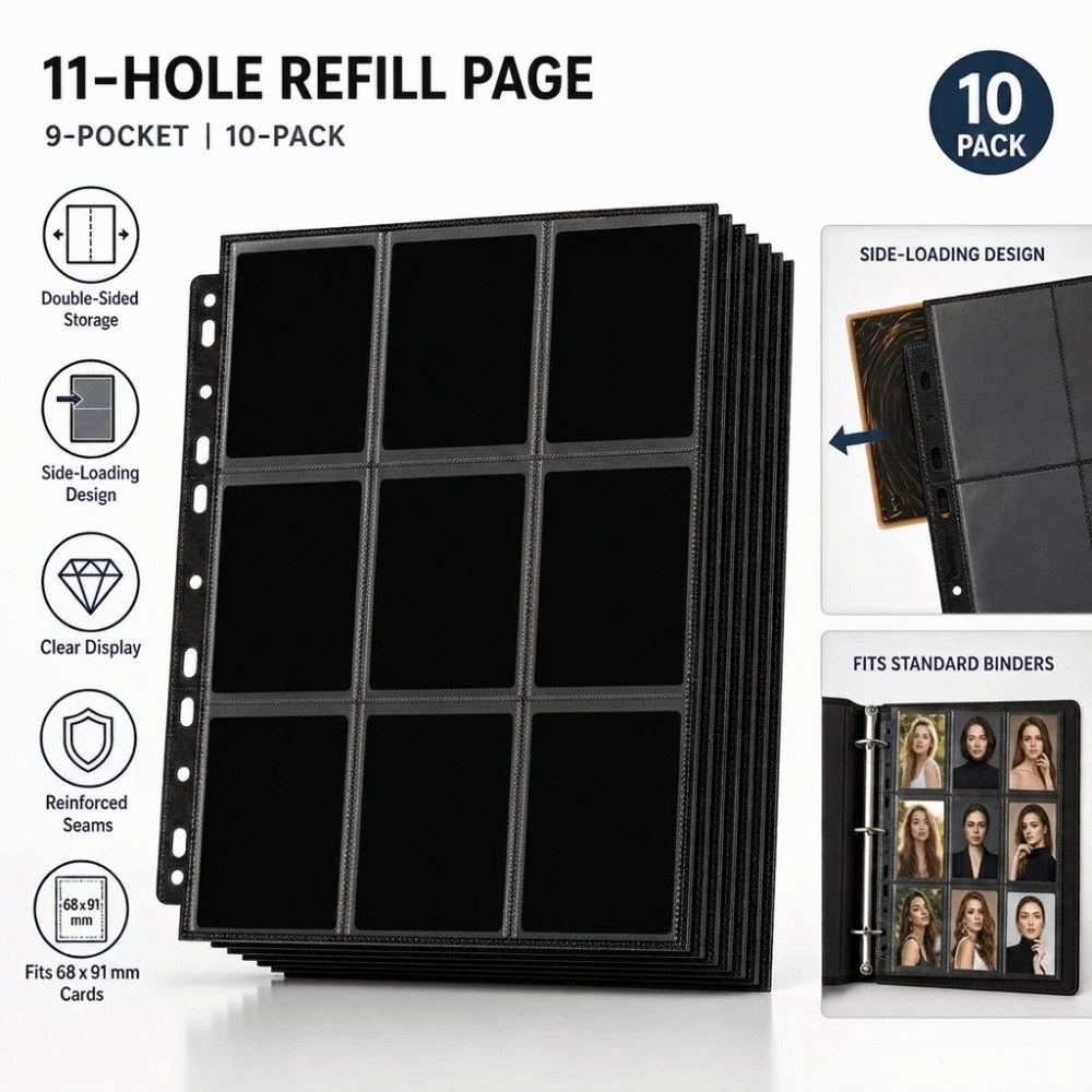 10 stuks 9-vakjes A4 Trading C - Trading Card Binder recensie en prijs