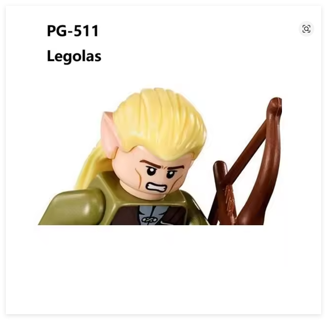 De Hobbits Lord of the Rings B - Building Block Mini recensie en prijs