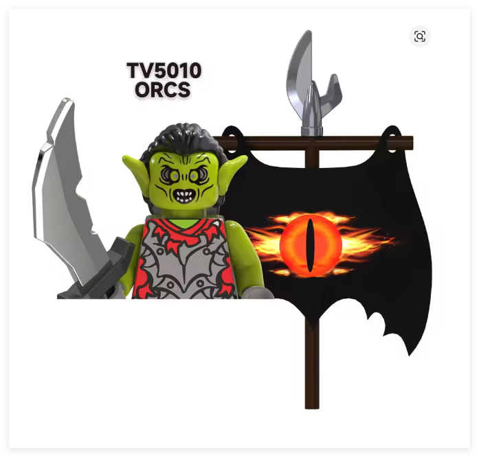 De Hobbits Lord of the Rings B - Building Block Mini recensie en prijs