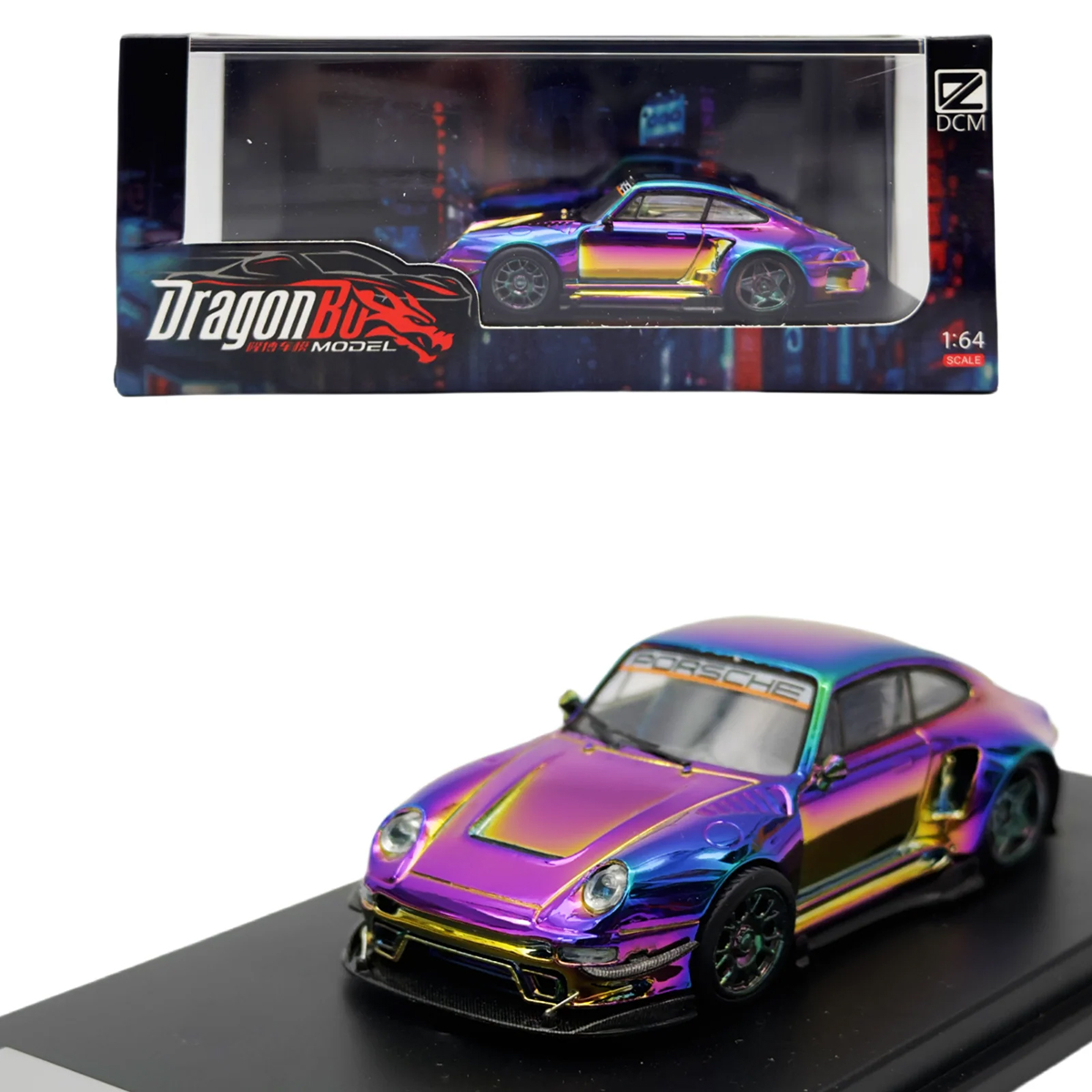 DRAGONBO x DCM 1:64 Porsche 99 - Die Cast Car 1 64 recensie en prijs