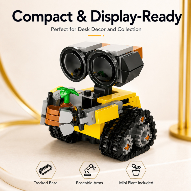 Mini Robot Bouwstenenset, Scha - Building Block Mini recensie en prijs