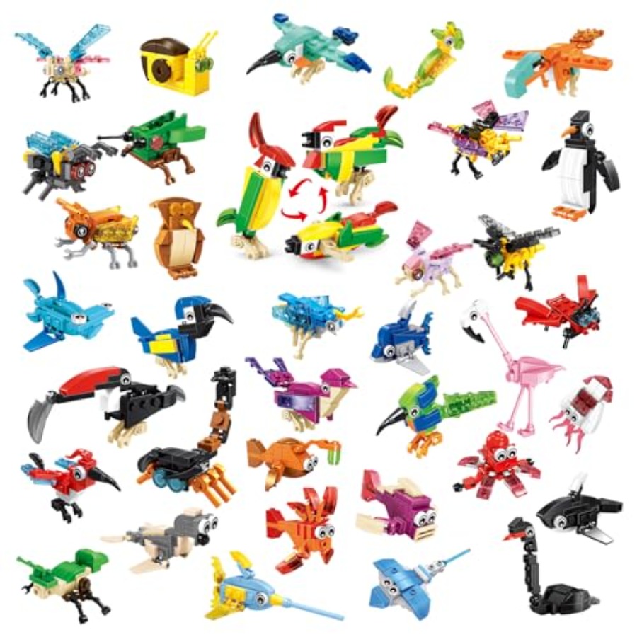 Mini bouwstenen sets, partyfav - Building Block Mini recensie en prijs