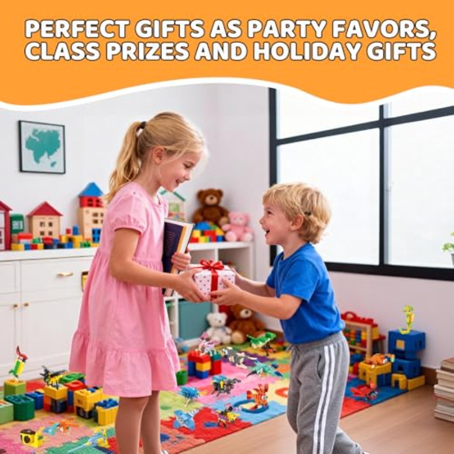 Mini bouwstenen sets, partyfav - Building Block Mini recensie en prijs