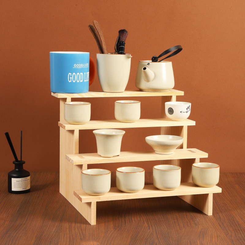 Houten displaystandaard Houten - Display Risers Set recensie en prijs