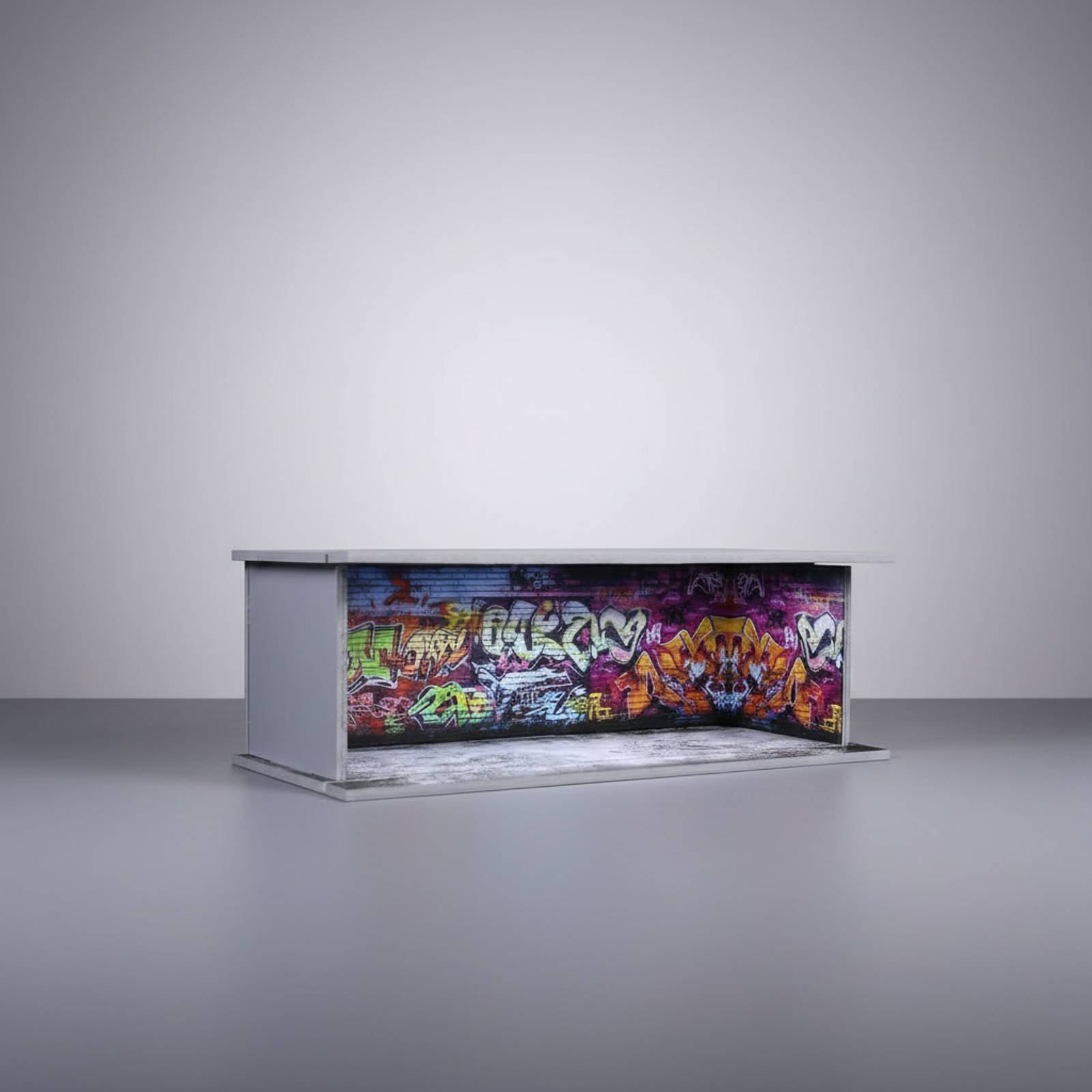 Graffiti Parking Garage Displa - Display Case Acrylic recensie en prijs