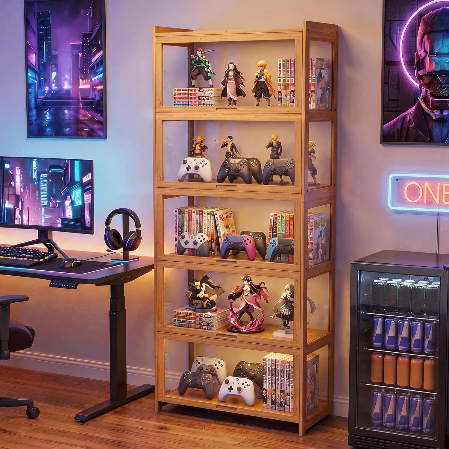 Vitrinekast met acryldeuren, 5 - Display Case Acrylic recensie en prijs
