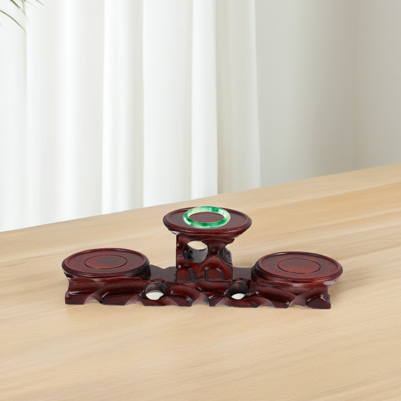 Premium houten ronde voetstuk  - Display Risers Set recensie en prijs