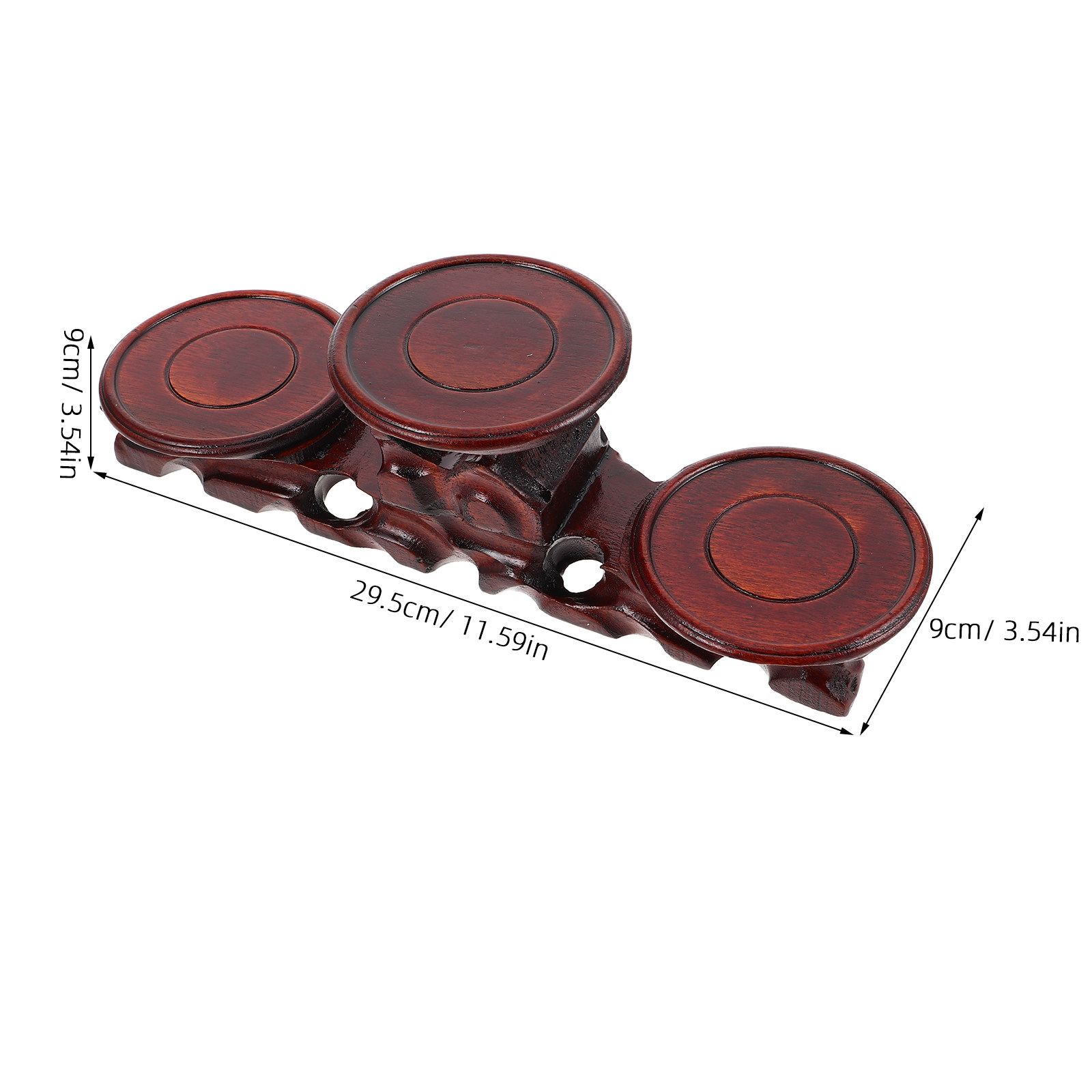 Premium houten ronde voetstuk  - Display Risers Set recensie en prijs