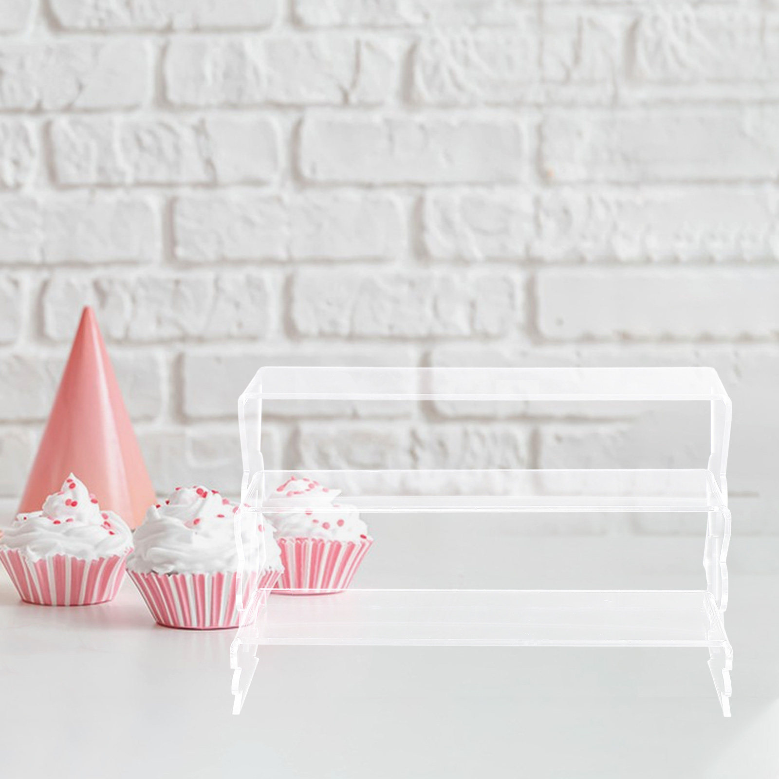 3-delige acryl displaystandaar - Display Risers Set recensie en prijs