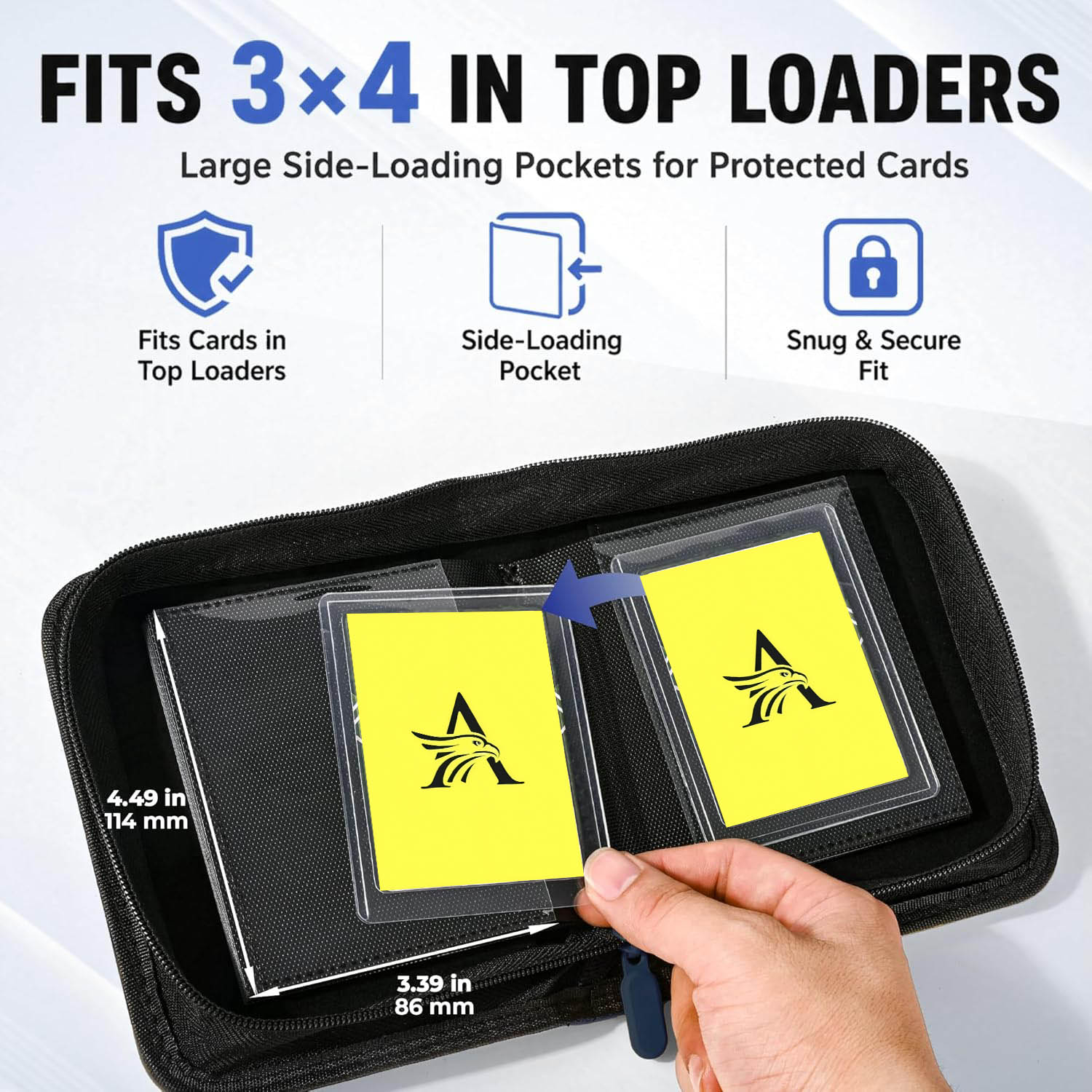 Top Loader Binder, 1 vak met 4 - Trading Card Binder recensie en prijs