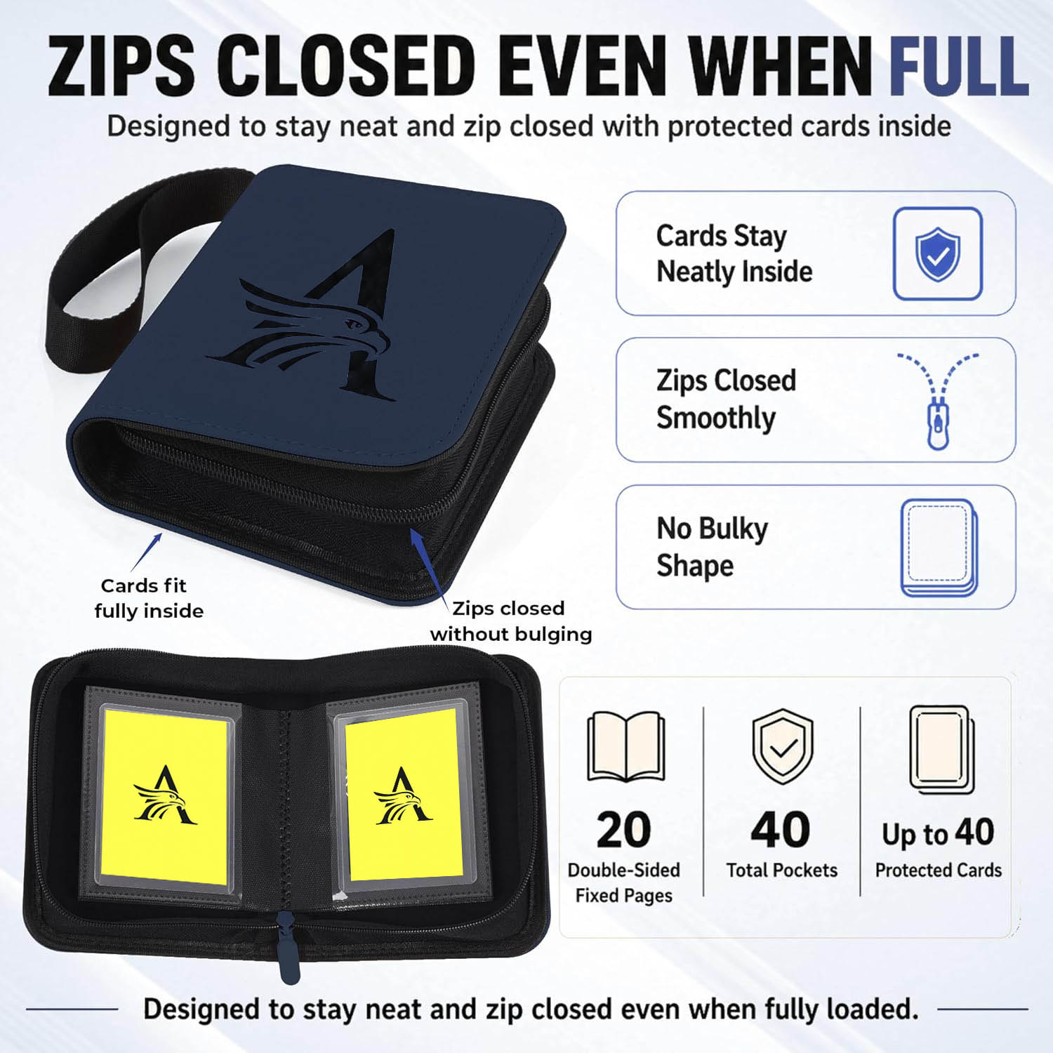Top Loader Binder, 1 vak met 4 - Trading Card Binder recensie en prijs