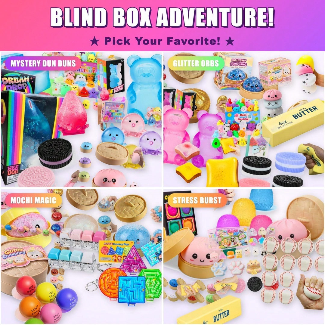 Schattige Basic Squishy Blind  - Mystery Box Blind Bag recensie en prijs