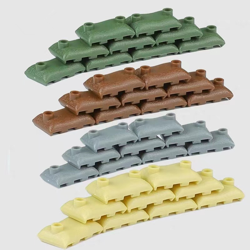 50PCS MOC Militaire Zandzak Bo - Lego Minifigure Holder recensie en prijs