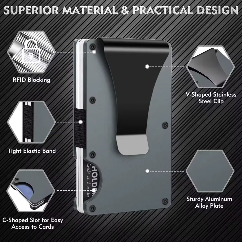 Aluminiumlegering RFID-blokker - Card Top Loader recensie en prijs