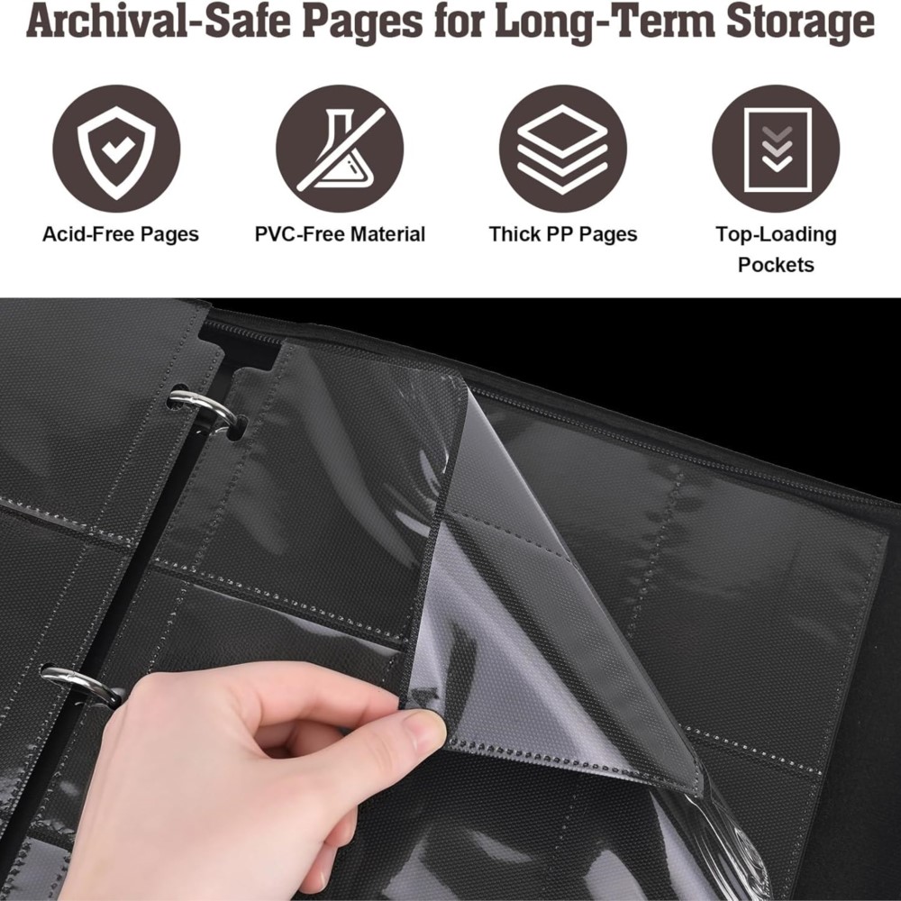 900 Zakjes Kaartenmap Album Me - Trading Card Binder recensie en prijs