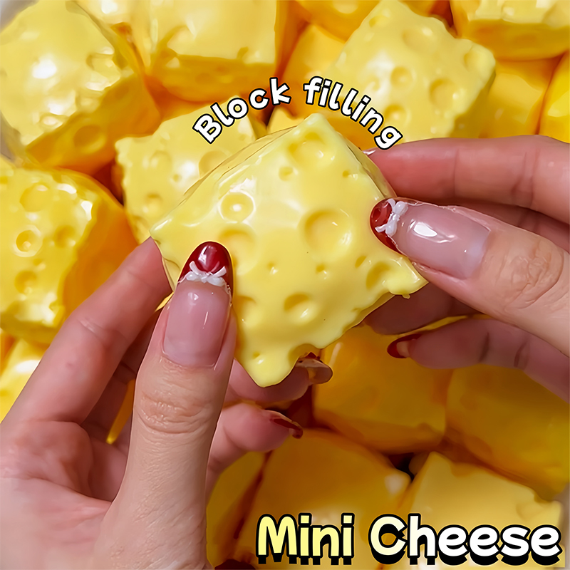Mini Kaasblokjes Squishy Fidge - Building Block Mini recensie en prijs