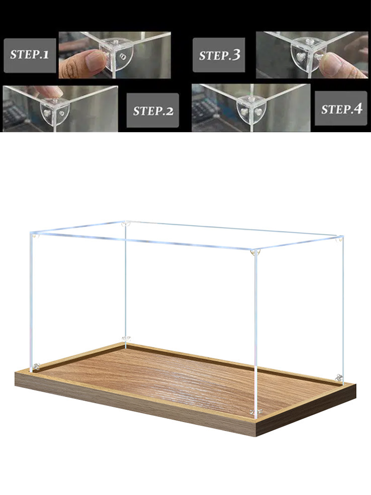 Transparant acryl vitrine voor - Display Case Acrylic recensie en prijs