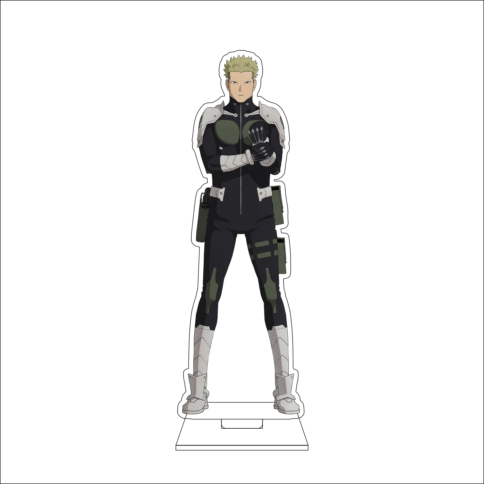 16CM Anime Kaiju No.8 Cosplay  - Figma Stand Set recensie en prijs