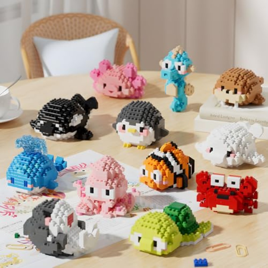 Klein speelgoedcadeau, partyfa - Building Block Mini recensie en prijs